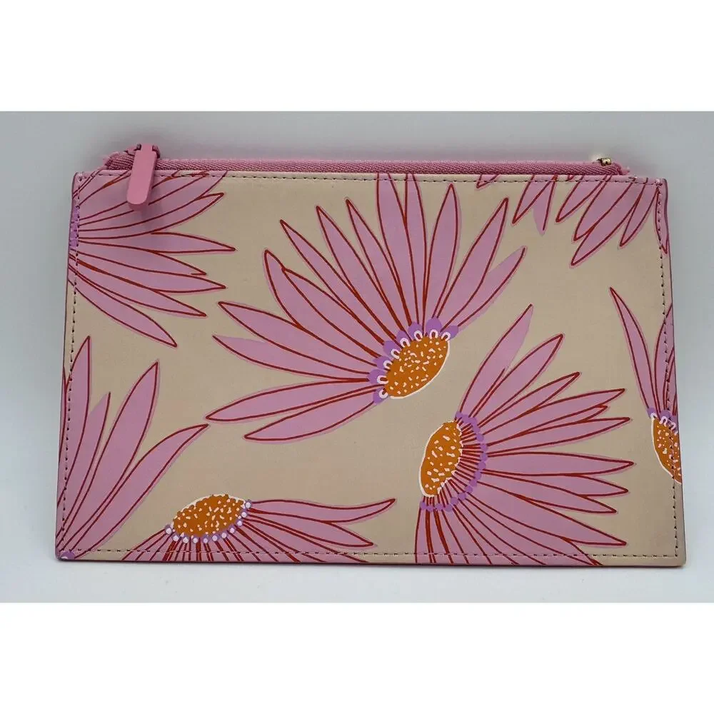 Kate Spade Falling Flowers Pencil Pouch Pink School Supplies